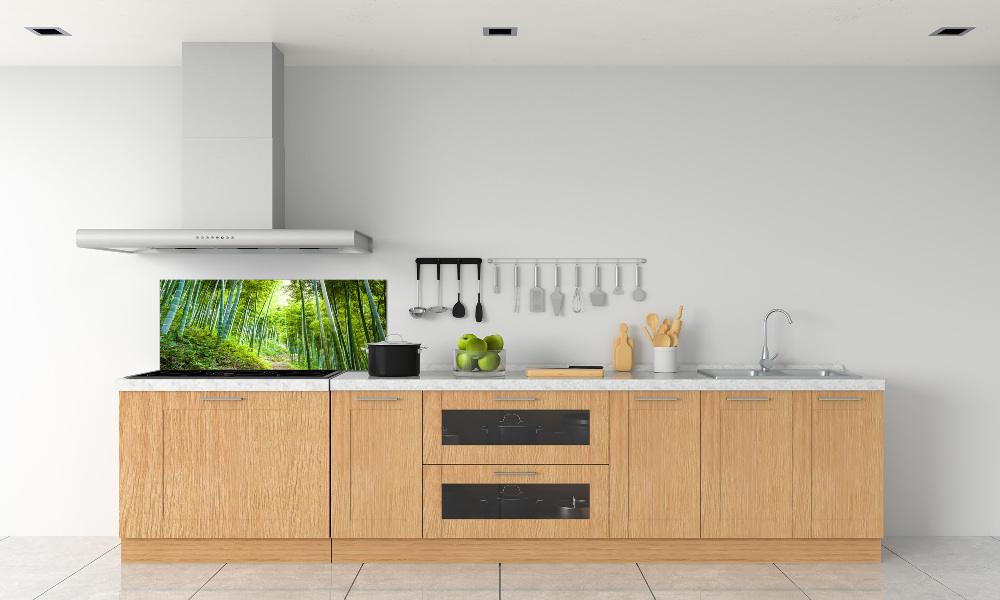 Kitchen splashback Bamboo forest