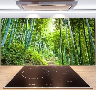 Kitchen splashback Bamboo forest