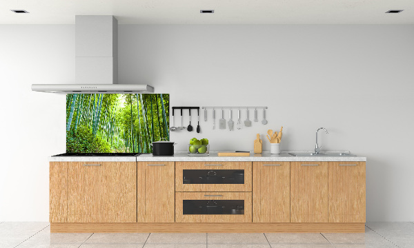 Kitchen splashback Bamboo forest