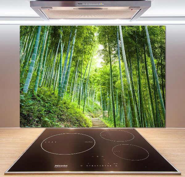 Kitchen splashback Bamboo forest