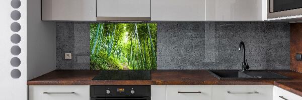 Kitchen splashback Bamboo forest