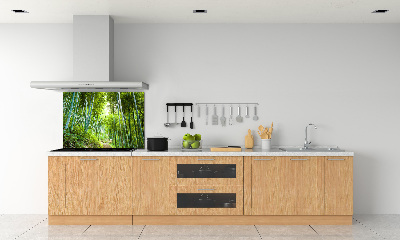 Kitchen splashback Bamboo forest