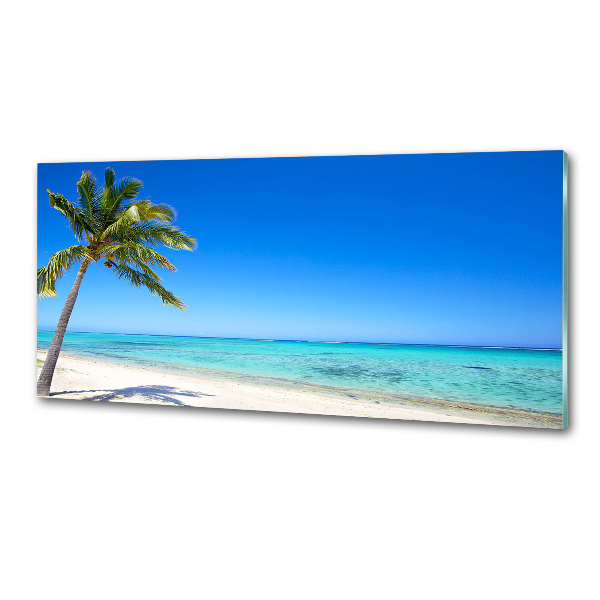 Kitchen wall panels Tropical beach