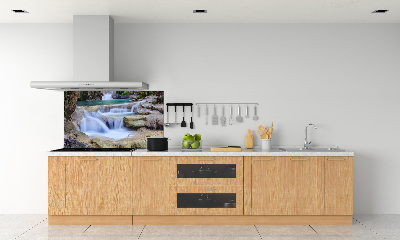 Kitchen splashback Cascade in the forest