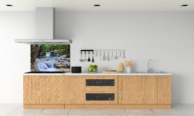 Kitchen splashback Cascade in the forest