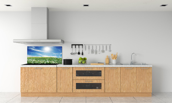 Cooker splashback Meadow