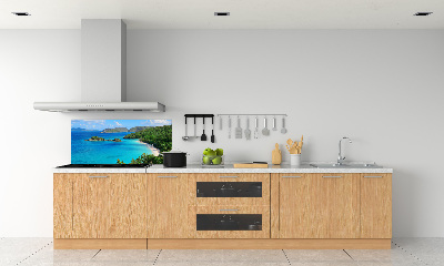 Cooker splashback Virgin Islands