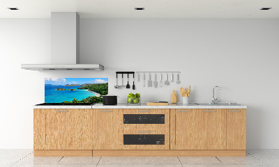 Cooker splashback Virgin Islands