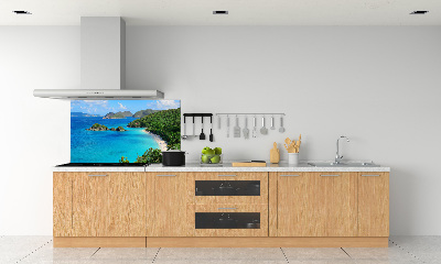 Cooker splashback Virgin Islands