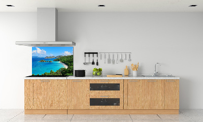 Cooker splashback Virgin Islands