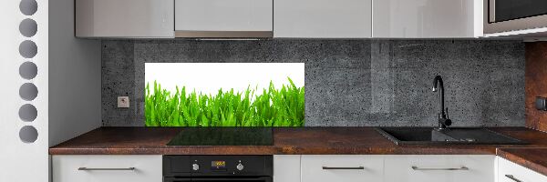 Cooker splashback Grass