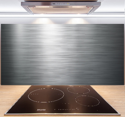 Cooker splashback Metal background