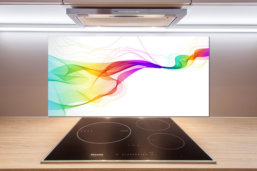 Cooker splashback Colorful abstraction