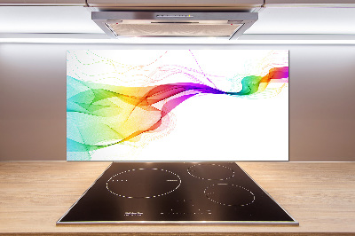 Cooker splashback Colorful abstraction