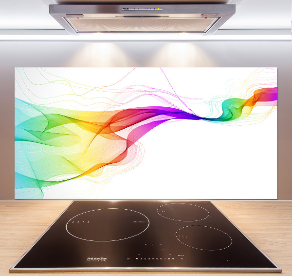 Cooker splashback Colorful abstraction