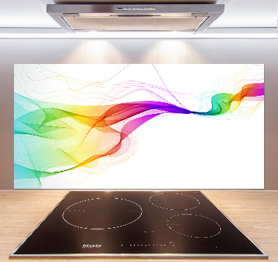 Cooker splashback Colorful abstraction