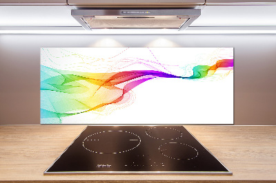 Cooker splashback Colorful abstraction