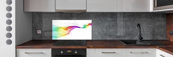 Cooker splashback Colorful abstraction