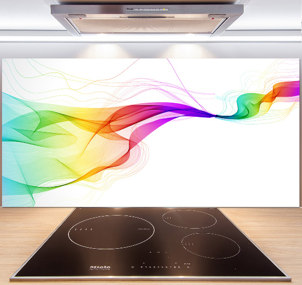 Cooker splashback Colorful abstraction