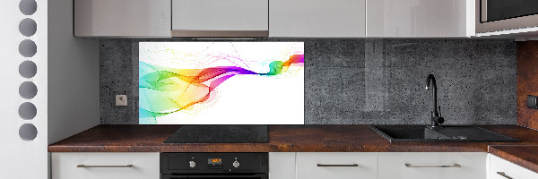 Cooker splashback Colorful abstraction