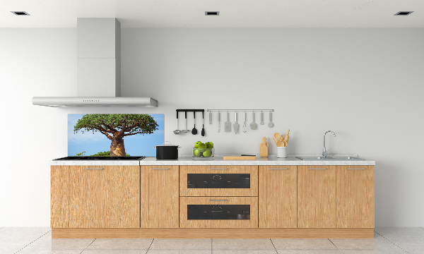 Cooker splashback Baobab