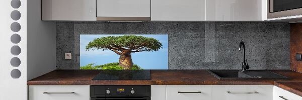 Cooker splashback Baobab