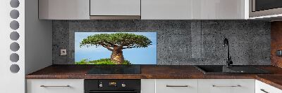 Cooker splashback Baobab