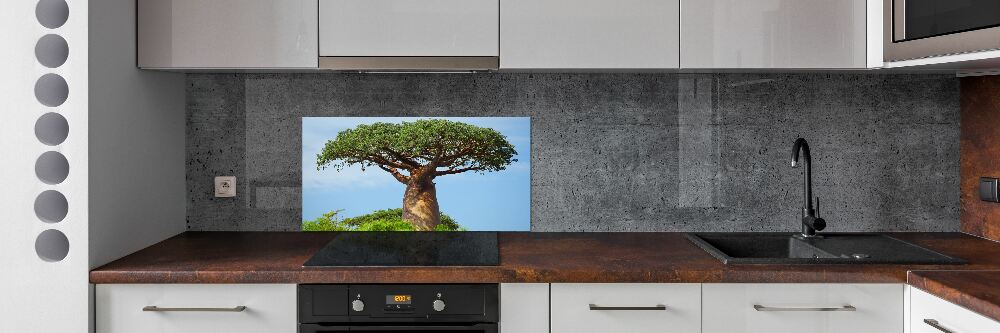 Cooker splashback Baobab