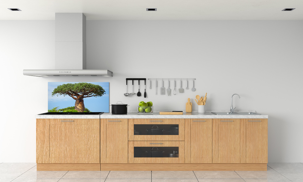 Cooker splashback Baobab