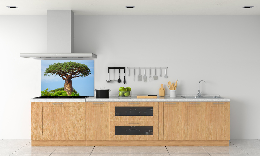 Cooker splashback Baobab