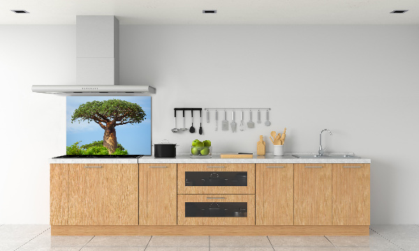 Cooker splashback Baobab