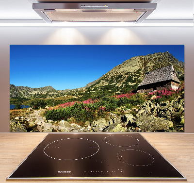 Cooker splashback Bacówka in the valley