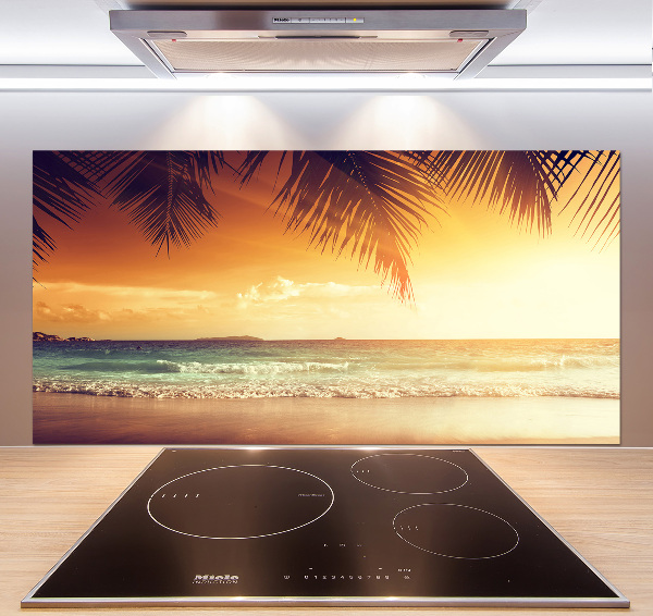 Cooker splashback Tropical beach