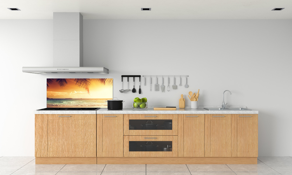 Cooker splashback Tropical beach