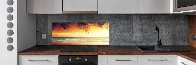 Cooker splashback Tropical beach