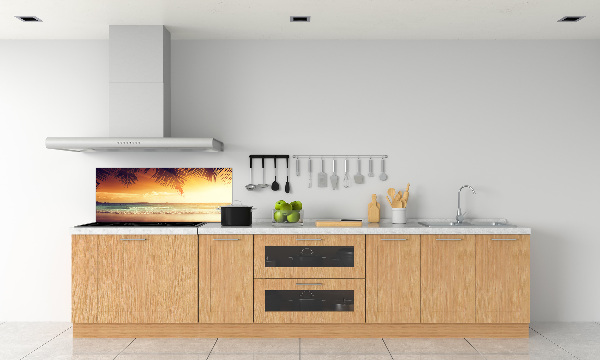 Cooker splashback Tropical beach