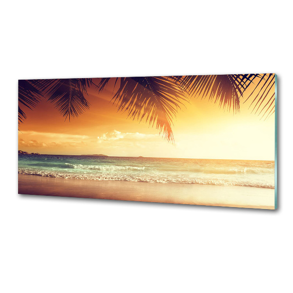 Cooker splashback Tropical beach