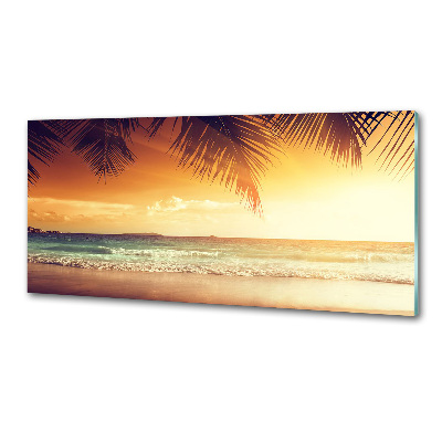 Cooker splashback Tropical beach