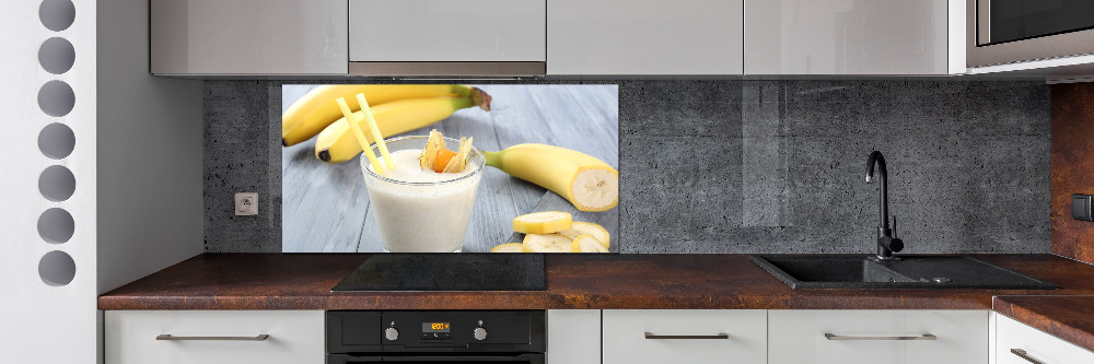 Cooker splashback Banana cocktail