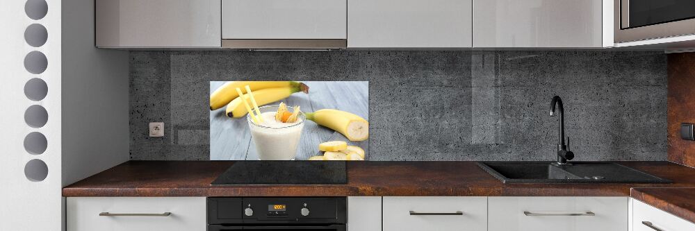 Cooker splashback Banana cocktail