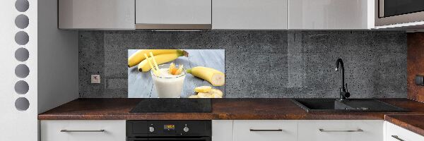 Cooker splashback Banana cocktail