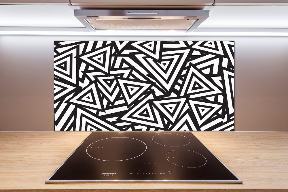 Kitchen splashback Triangles