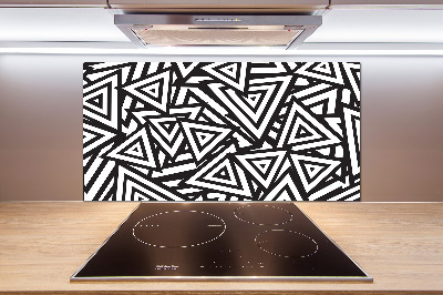 Kitchen splashback Triangles