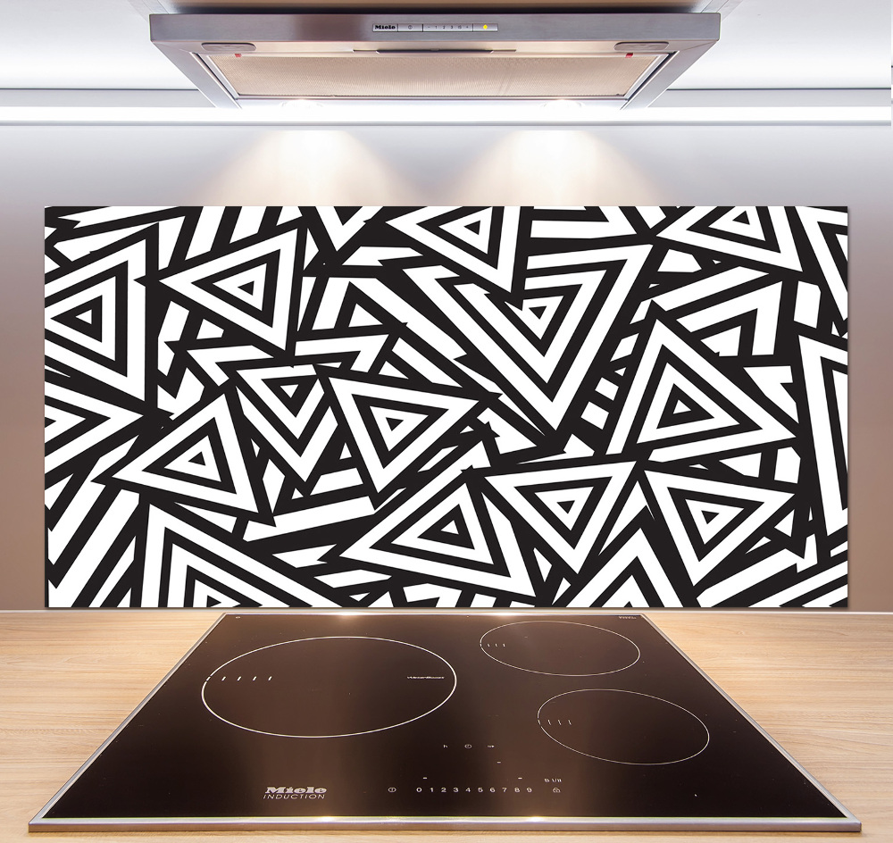 Kitchen splashback Triangles