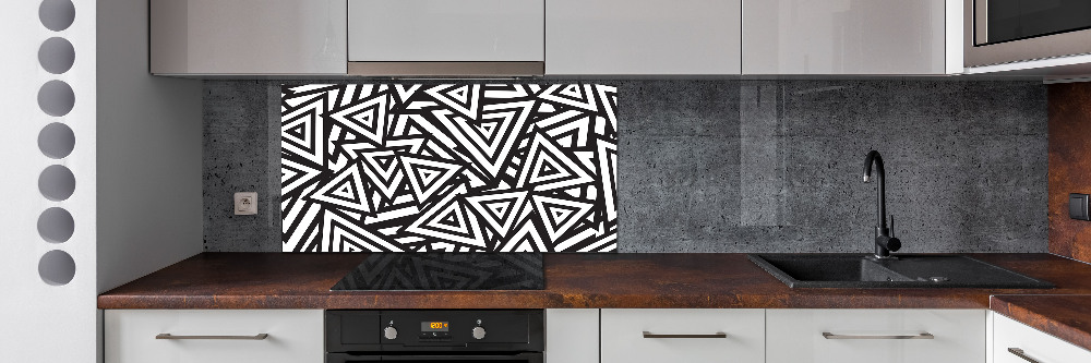 Kitchen splashback Triangles