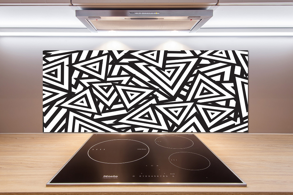 Kitchen splashback Triangles