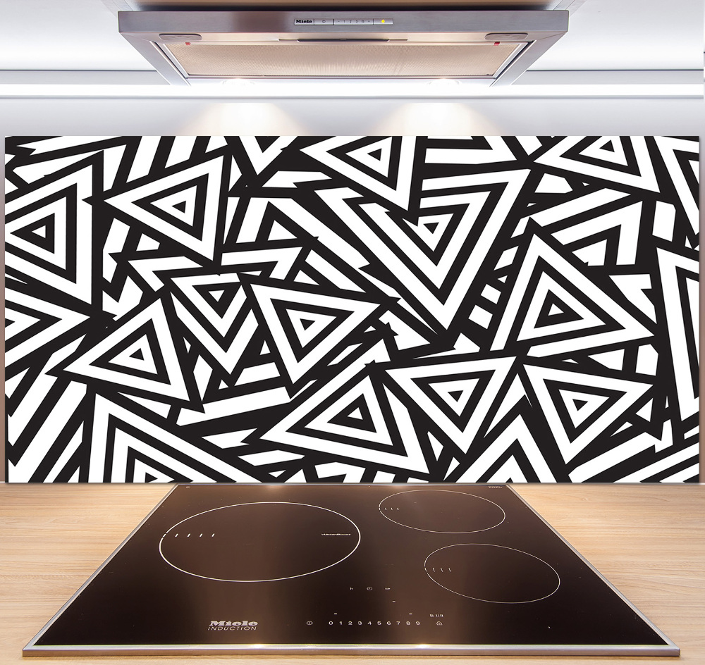 Kitchen splashback Triangles