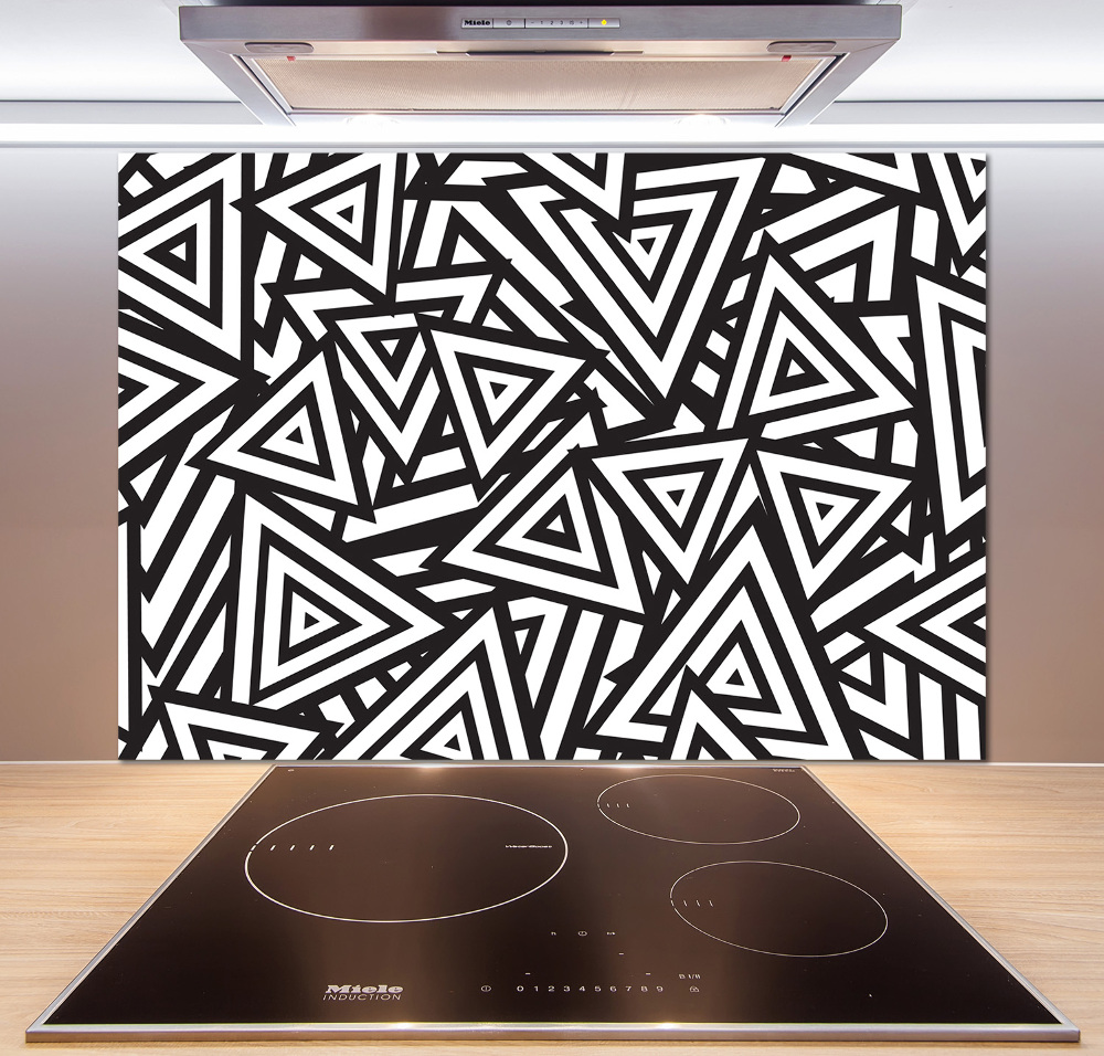 Kitchen splashback Triangles