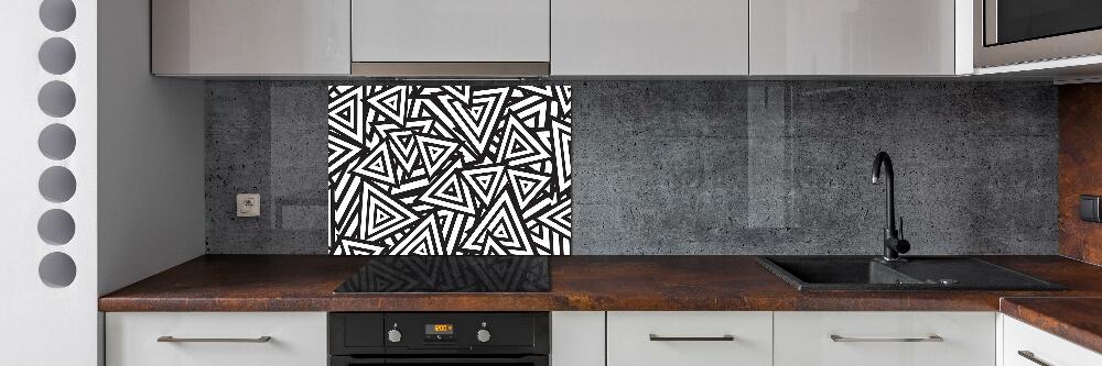 Kitchen splashback Triangles