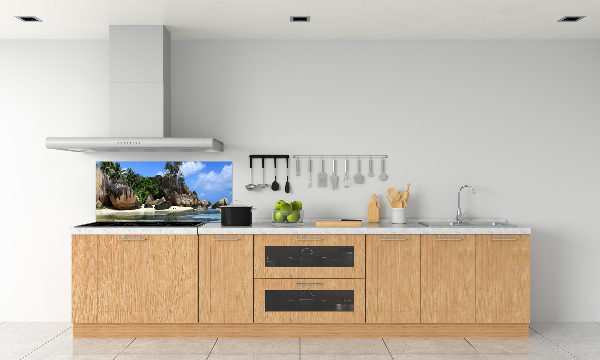 Cooker splashback Seszele panorama